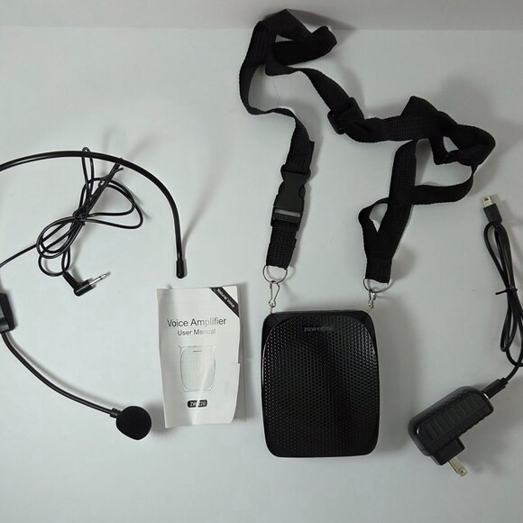 NWT -- Zoweetek Original Voice Amplifier (Model ZW-Z258) Portable PA System - Picture 6 of 14